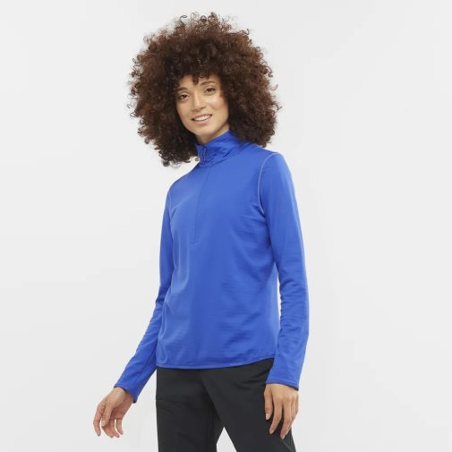 Blue Salomon Essential Lightwarm Half Zip Women's Jackets | PH 82519G